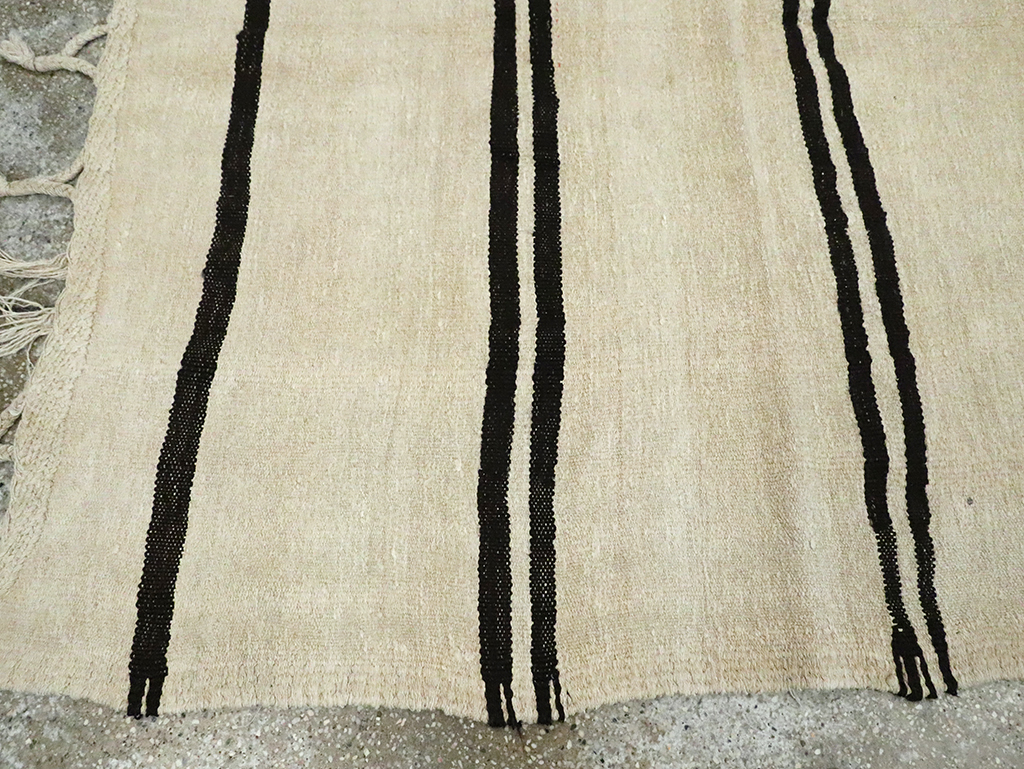 Mid-20th Century Turkish Gallery Size Flatweave, No.30081 - Staging