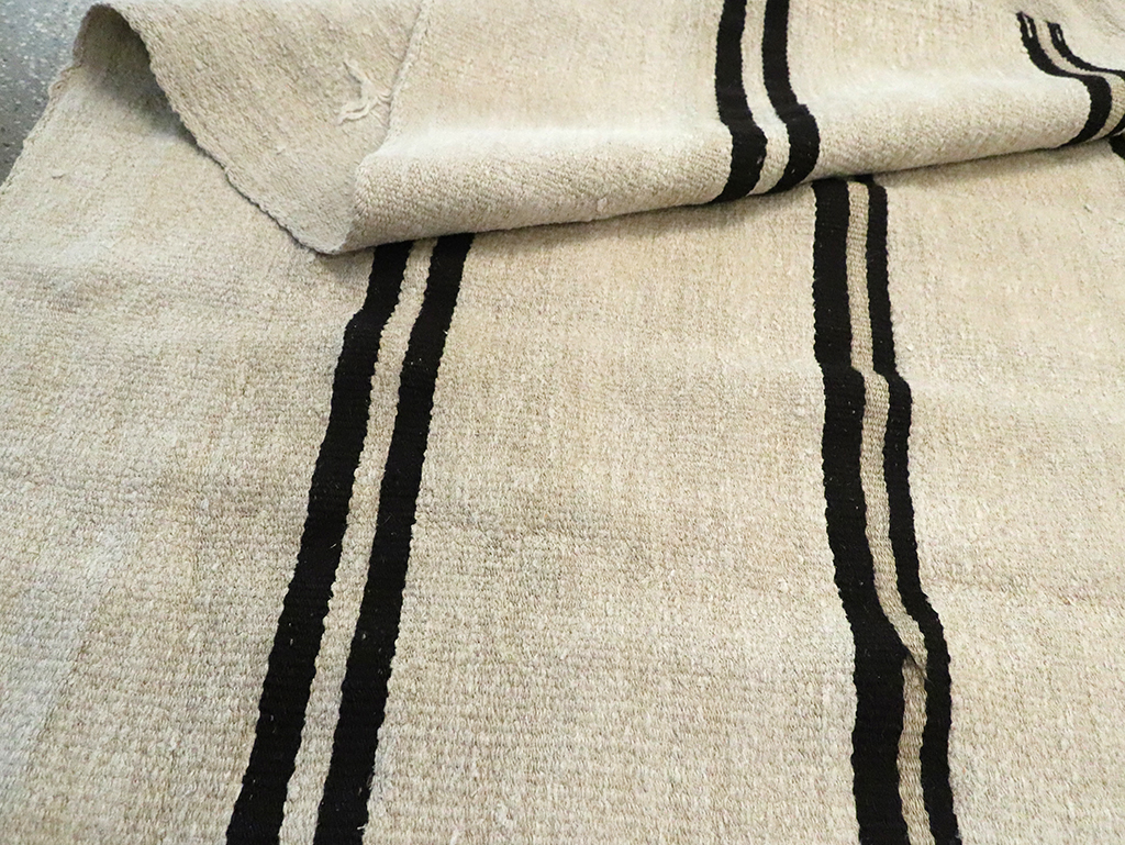 Mid-20th Century Turkish Gallery Size Flatweave, No.30081 - Staging