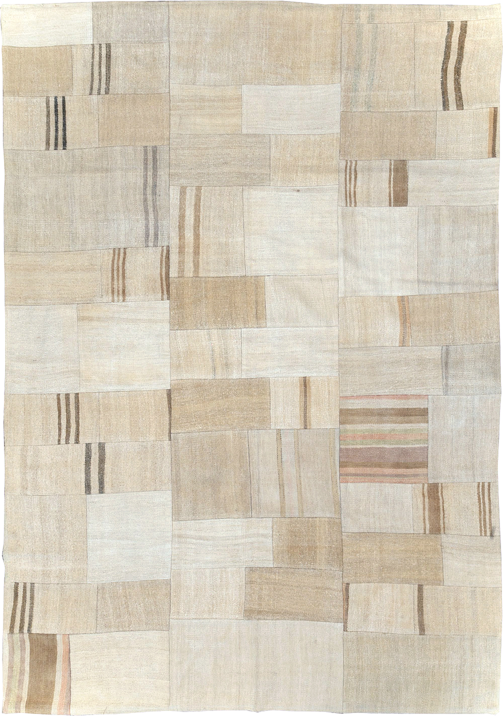 Contemporary Turkish Flatweave, No.30085 - Staging