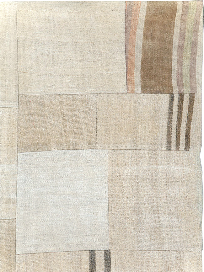 Contemporary Turkish Flatweave, No.30085 - Staging