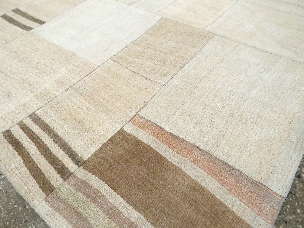 Contemporary Turkish Flatweave, No.30085 - Staging