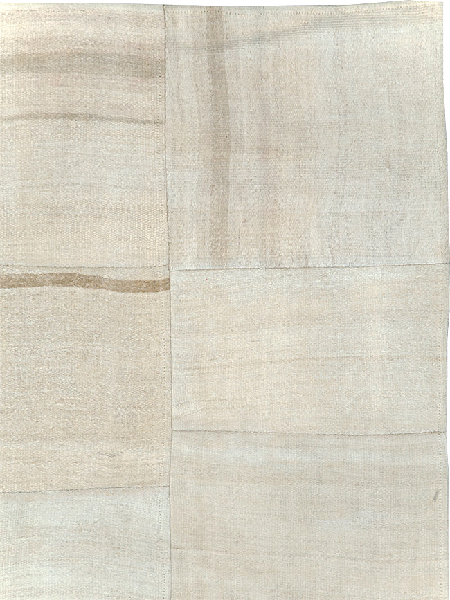 Contemporary Handmade Turkish Flatweave, No.30087 - Staging