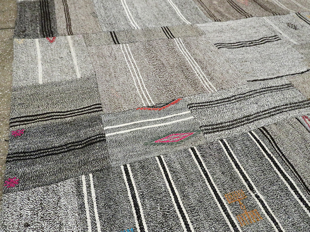 Contemporary Turkish Flatweave, No.30088 - Staging