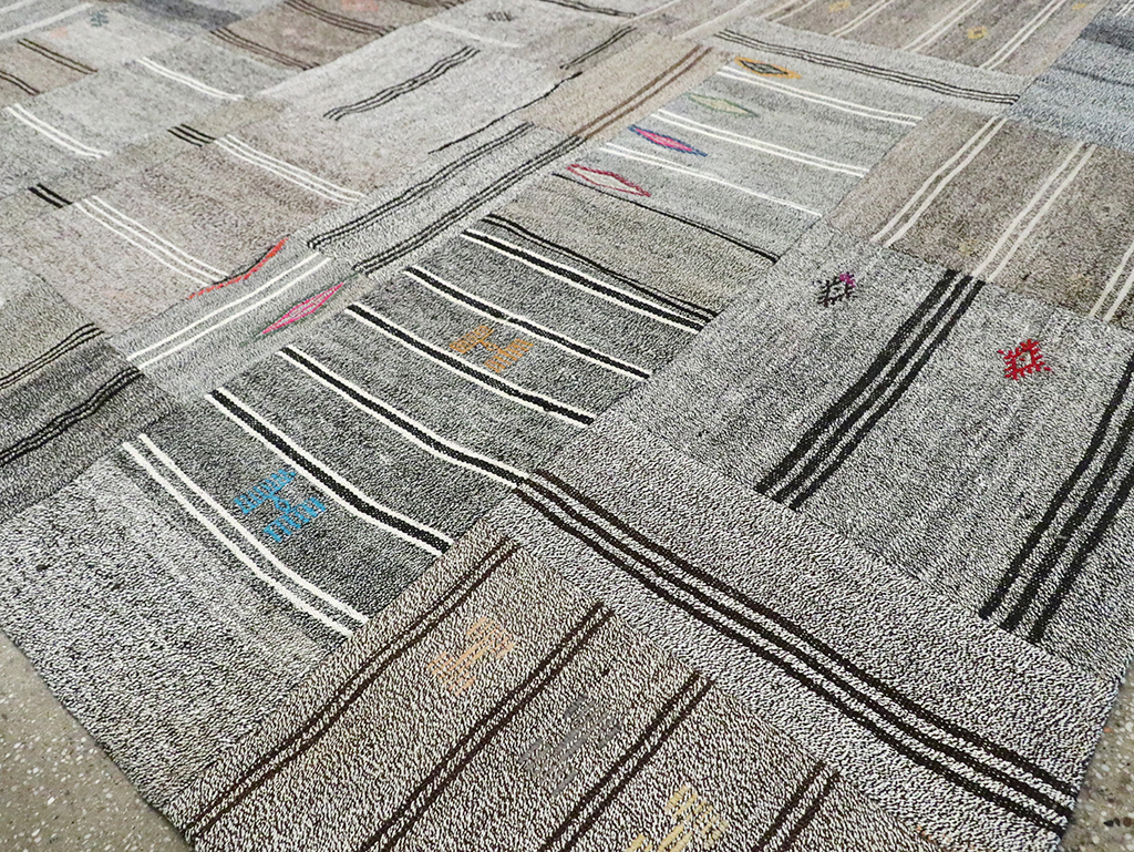 Contemporary Turkish Flatweave, No.30088 - Staging