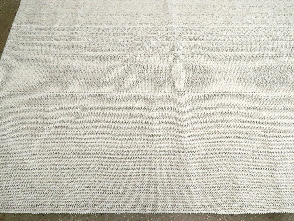 Vintage Turkish Flatweave Kilim Room Size Carpet, No.30090 - Staging