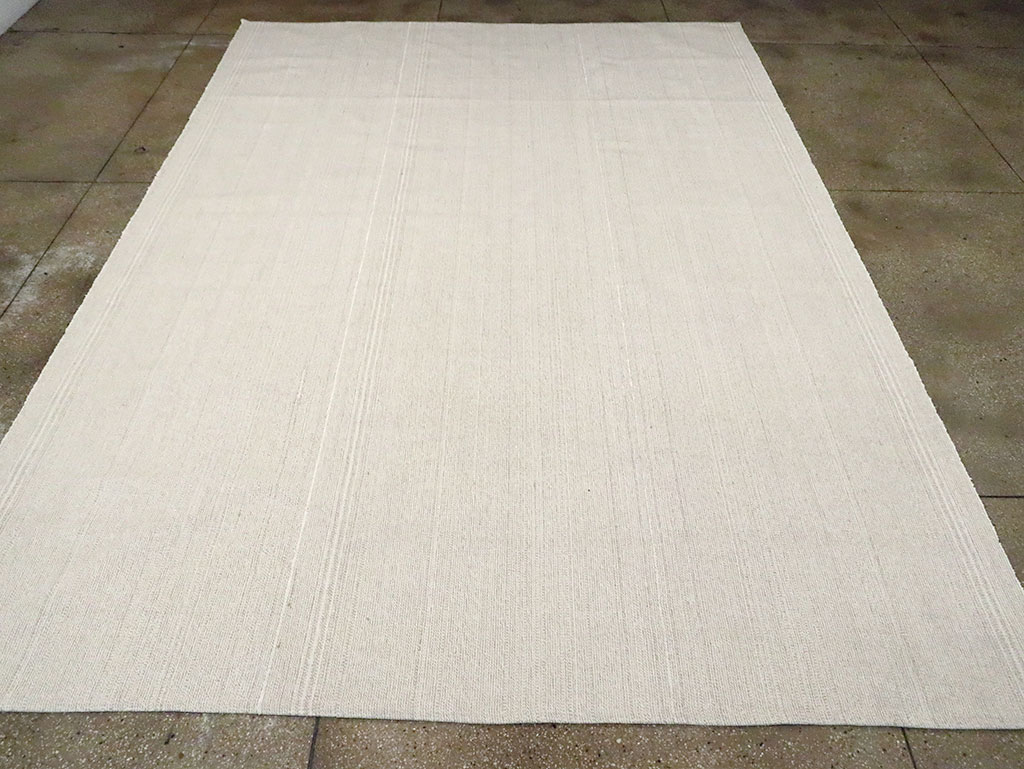 Mid-20th Century Handmade Turkish Flatweave, No.30091 - Staging