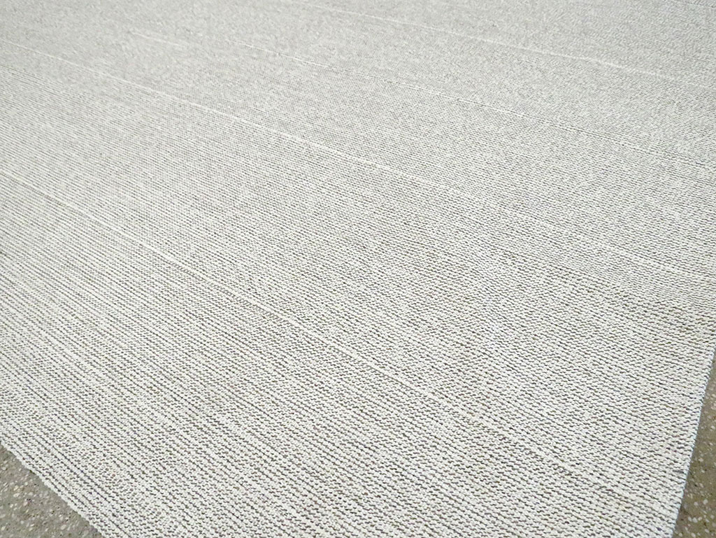 Vintage Turkish Flatweave Kilim Room Size Carpet, No.30093 - Staging