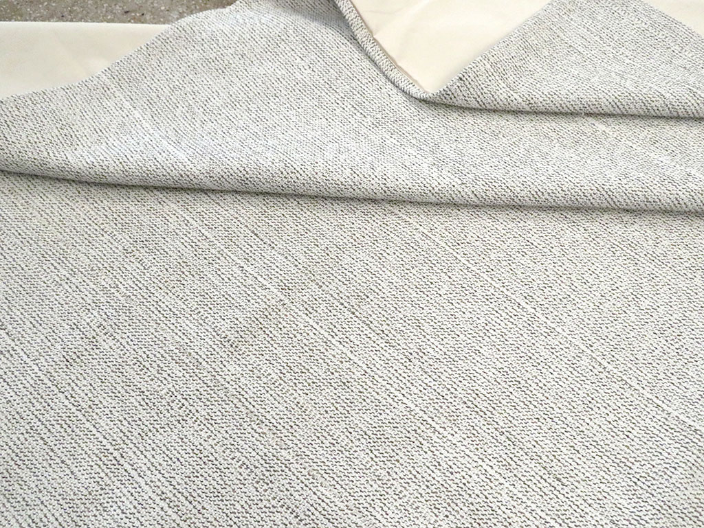 Vintage Turkish Flatweave Kilim Room Size Carpet, No.30093 - Staging