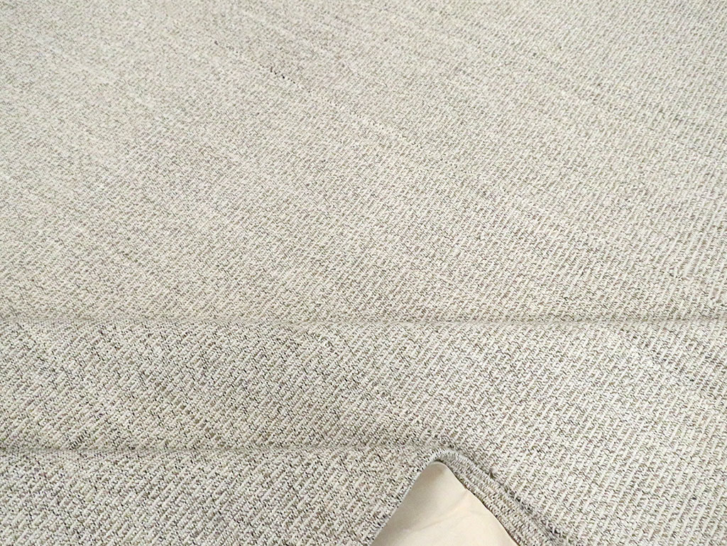 Vintage Turkish Flatweave Kilim Room Size Carpet, No.30095 - Staging