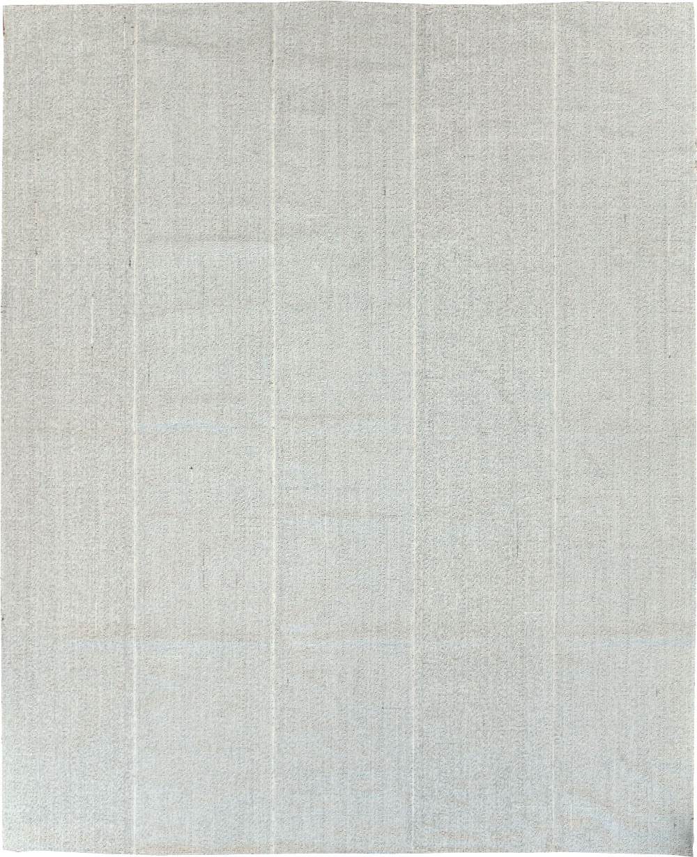 Vintage Turkish Flatweave Kilim Room Size Carpet, No.30096 - Staging