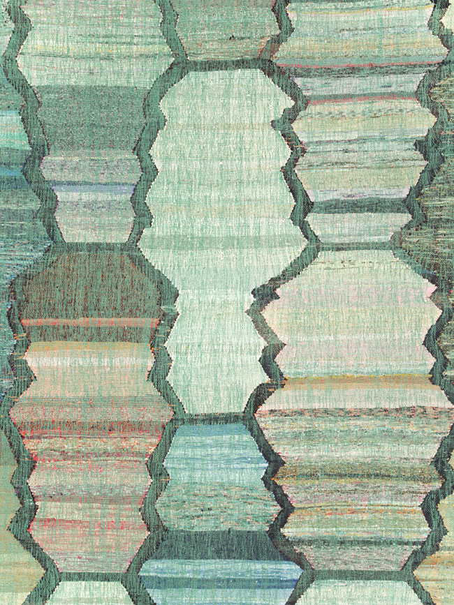 Contemporary Turkish Flatweave, No.30100 - Staging