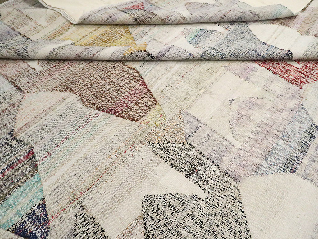 Modern Turkish Flatweave, No.30114 - Staging