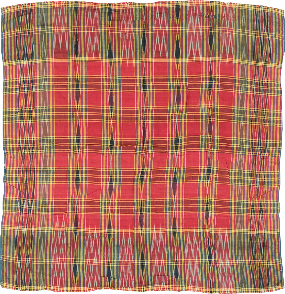 Vintage Persian Textile Fabric, No.30137 - Staging