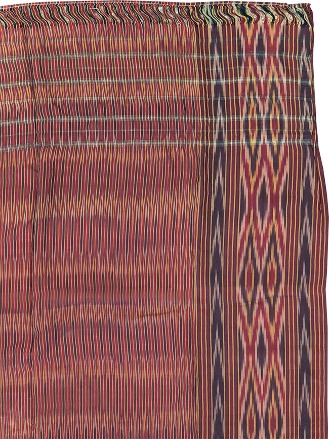 Antique Persian Ikat Textile, No.30139 - Staging