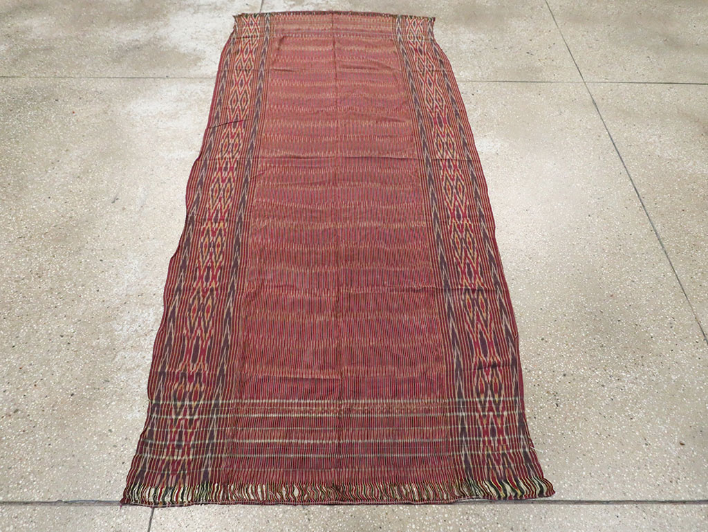 Antique Persian Ikat Textile, No.30139 - Staging