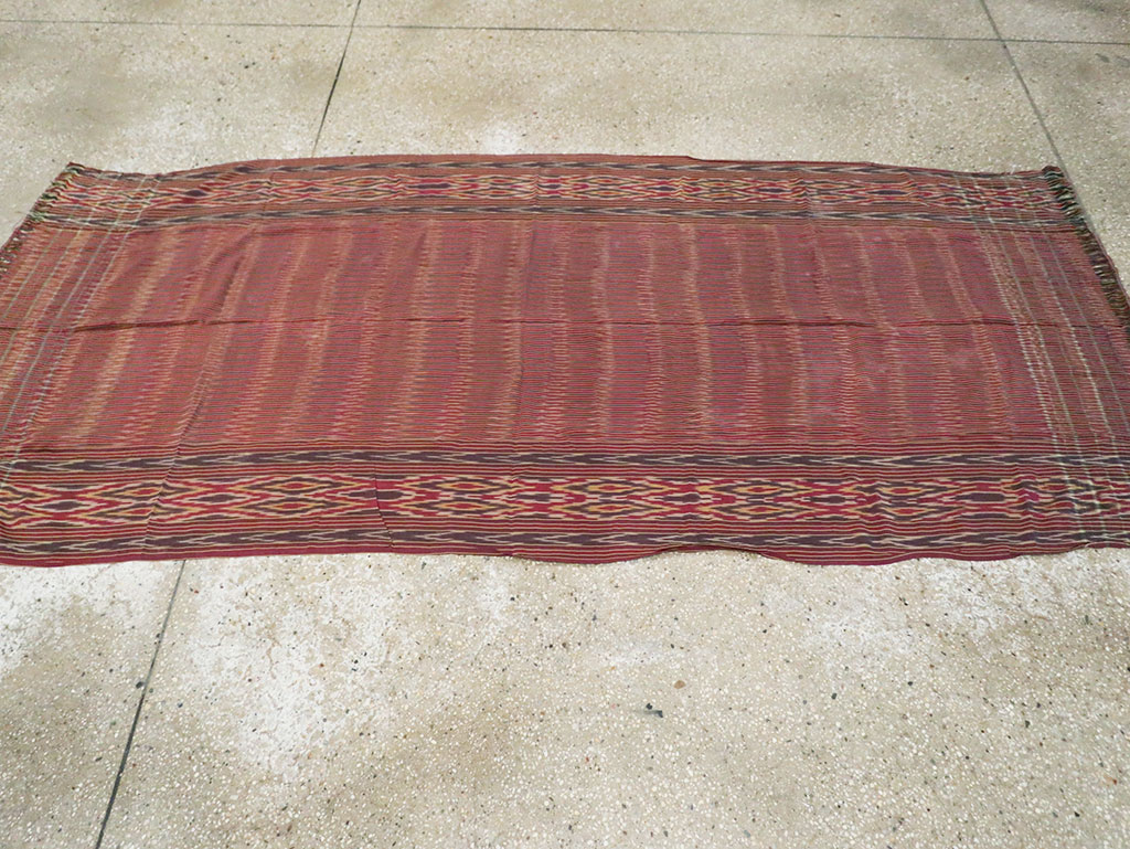 Antique Persian Ikat Textile, No.30139 - Staging