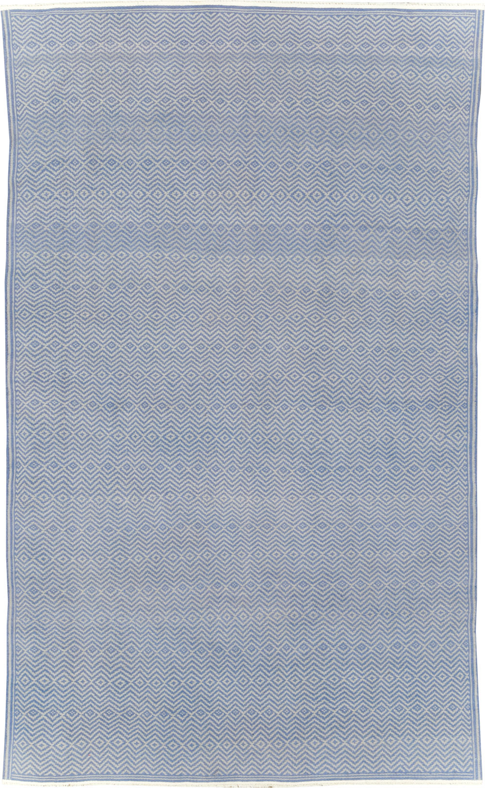 Vintage Persian Flatweave Kilim Accent Rug, No.30169 - Staging