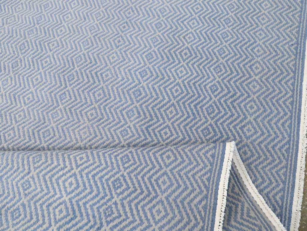 Vintage Persian Flatweave Kilim Accent Rug, No.30169 - Staging