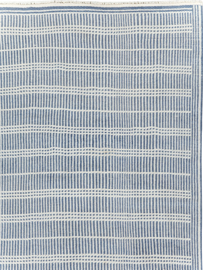 Modern Turkish Flatweave, No.30170 - Staging
