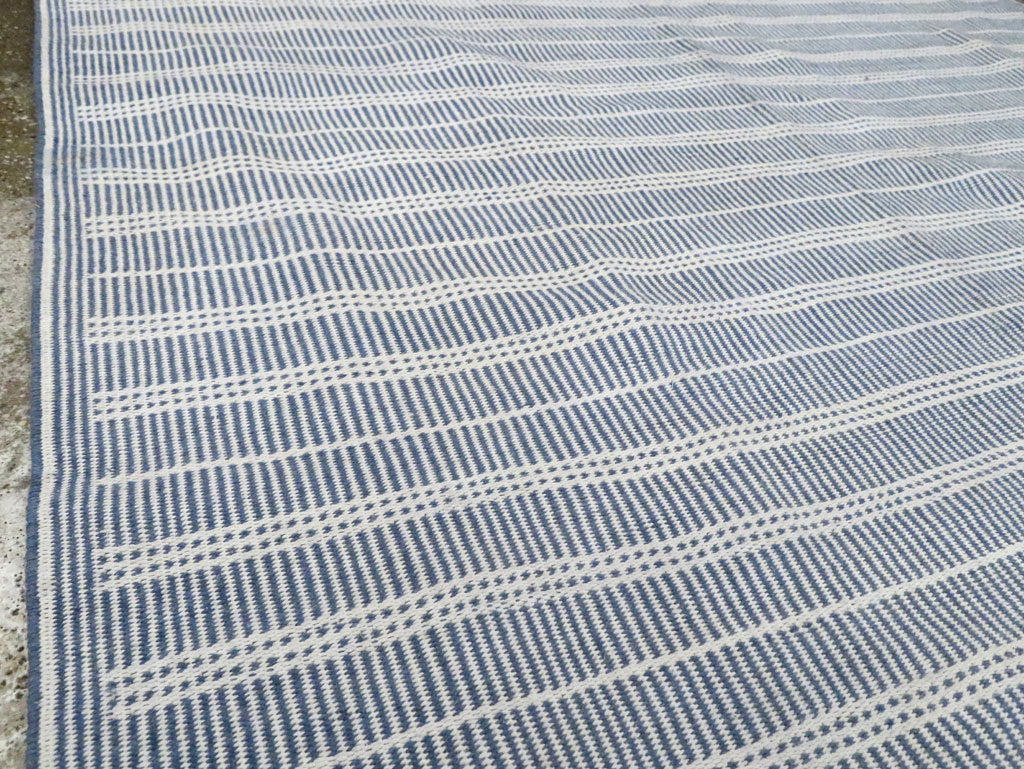 Modern Turkish Flatweave, No.30170 - Staging