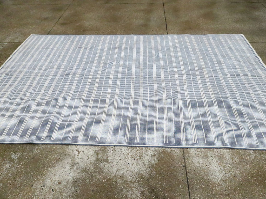 Modern Turkish Flatweave, No.30170 - Staging