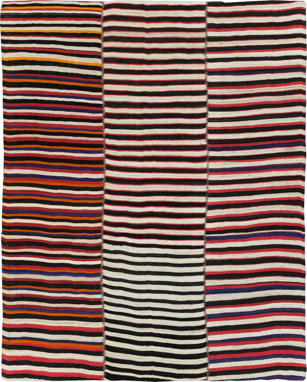 Vintage Persian Flatweave, No.30175 - Staging