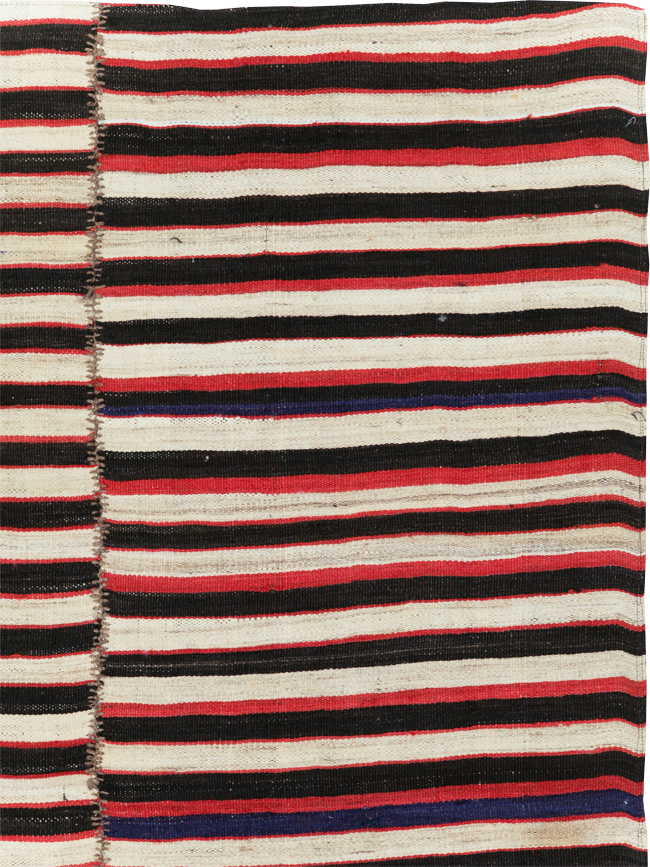 Vintage Persian Flatweave, No.30175 - Staging