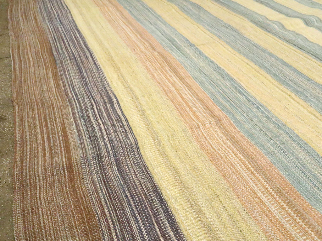 Modern Turkish Oversize Flatweave, No.30182 - Staging