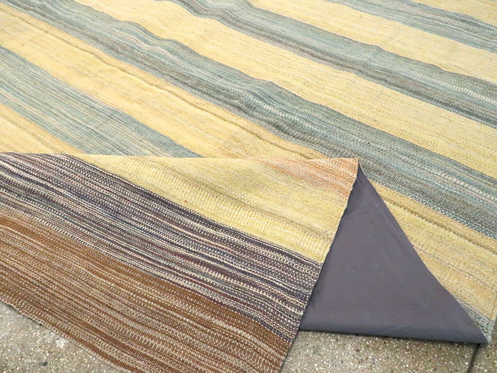 Modern Turkish Oversize Flatweave, No.30182 - Staging