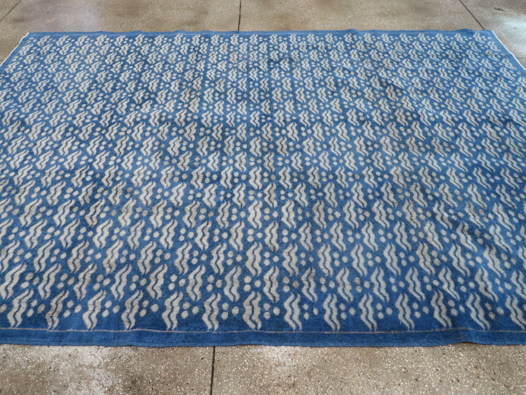 Vintage Turkish Anatolian Small Room Size Carpet, No.30221 - Staging