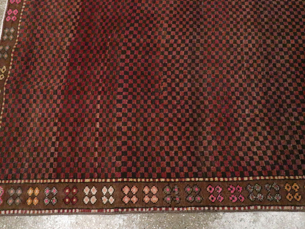 Vintage Turkish Anatolian Small Room Size Carpet, No.30228 - Staging