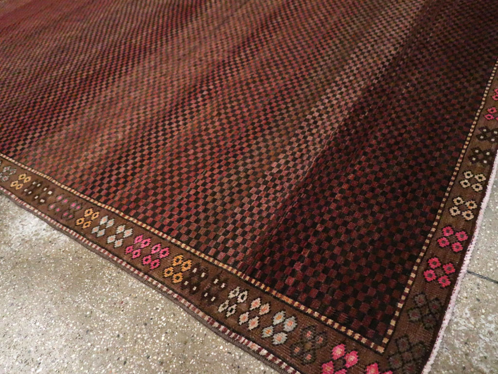 Vintage Turkish Anatolian Small Room Size Carpet, No.30228 - Staging