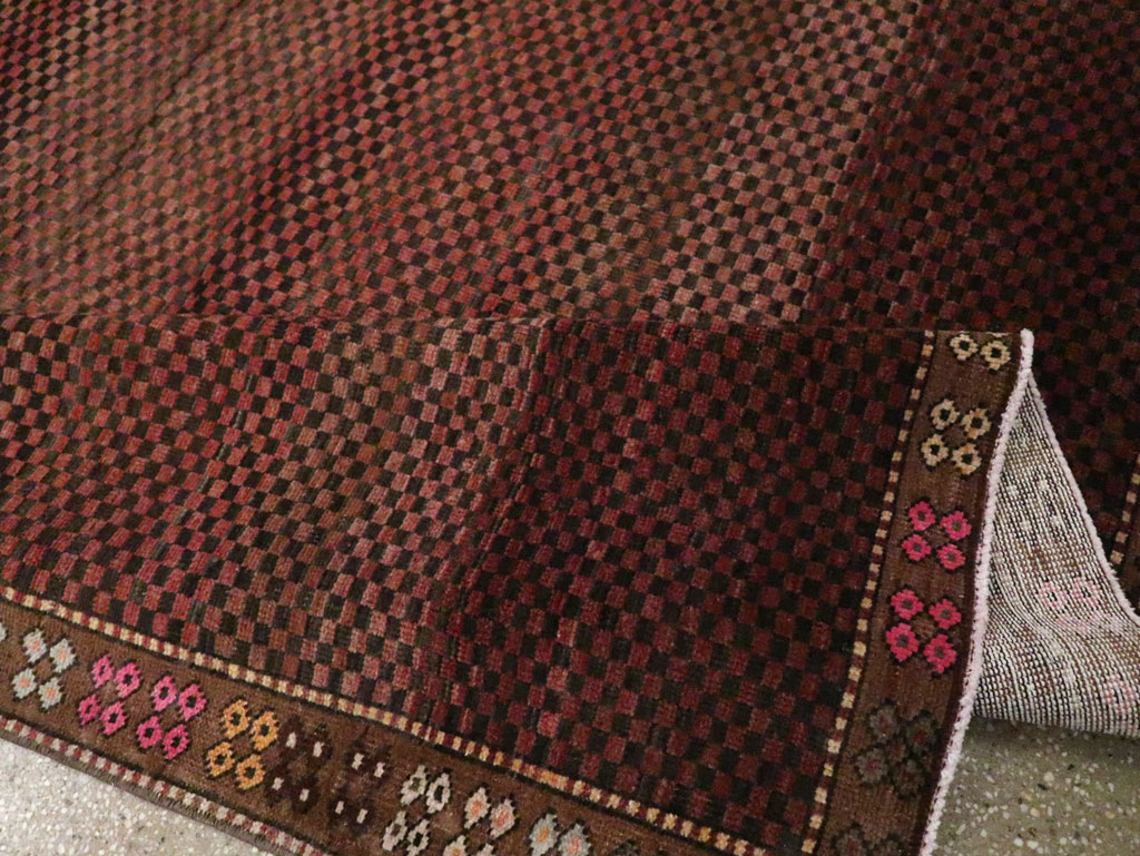Vintage Turkish Anatolian Small Room Size Carpet, No.30228 - Staging