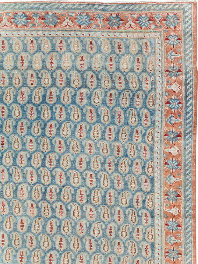 Vintage Persian Malayer Gallery Carpet, No.30233 - Staging