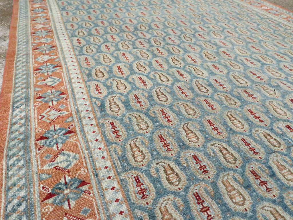 Vintage Persian Malayer Gallery Carpet, No.30233 - Staging