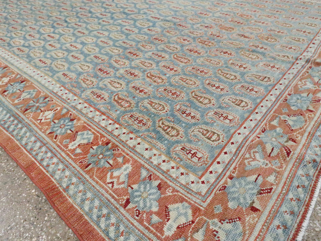 Vintage Persian Malayer Gallery Carpet, No.30233 - Staging