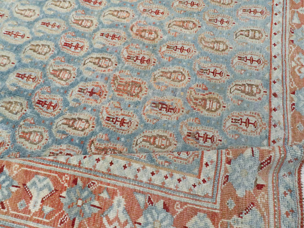 Vintage Persian Malayer Gallery Carpet, No.30233 - Staging