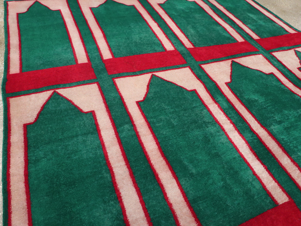 Vintage Turkish Anatolian Small Room Size Carpet, No.30237 - Staging