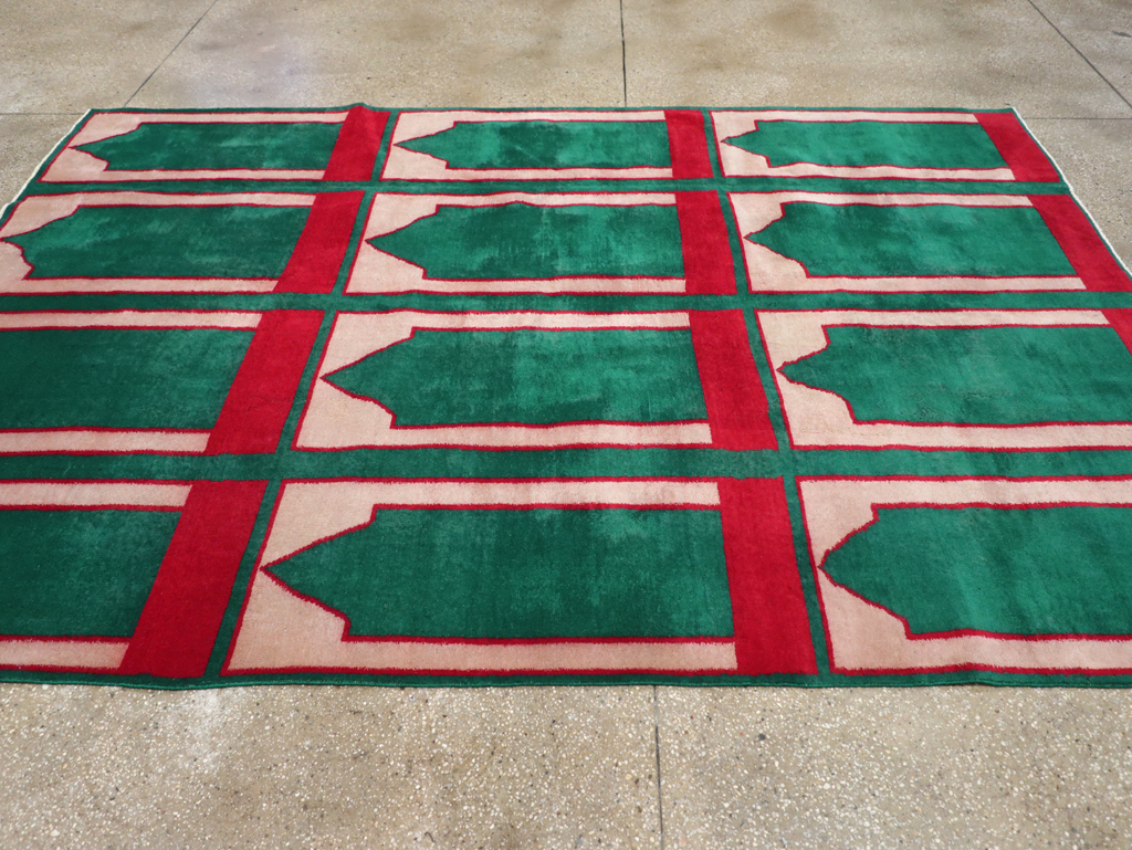 Vintage Turkish Anatolian Small Room Size Carpet, No.30237 - Staging