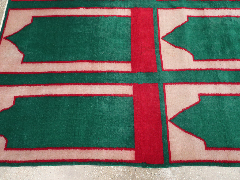 Vintage Turkish Anatolian Small Room Size Carpet, No.30237 - Staging