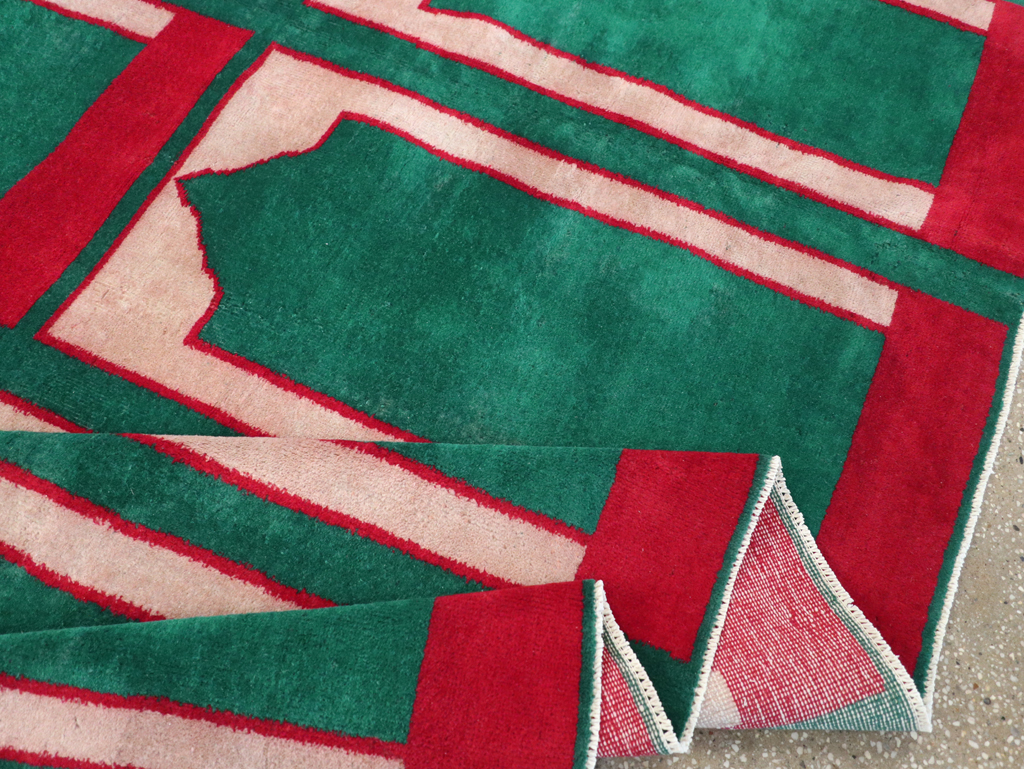 Vintage Turkish Anatolian Small Room Size Carpet, No.30237 - Staging