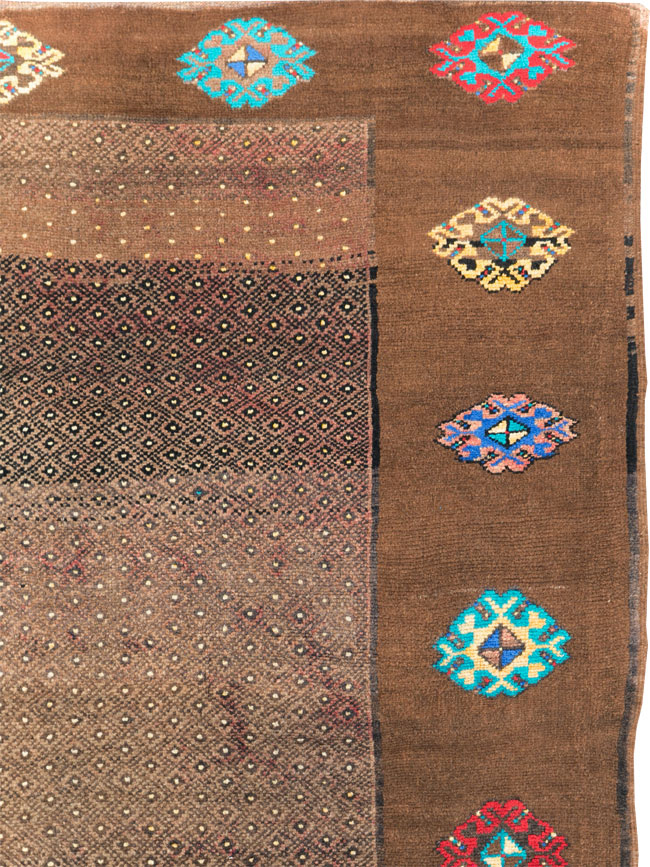 Vintage Turkish Anatolian Gallery Carpet, No.30244 - Staging