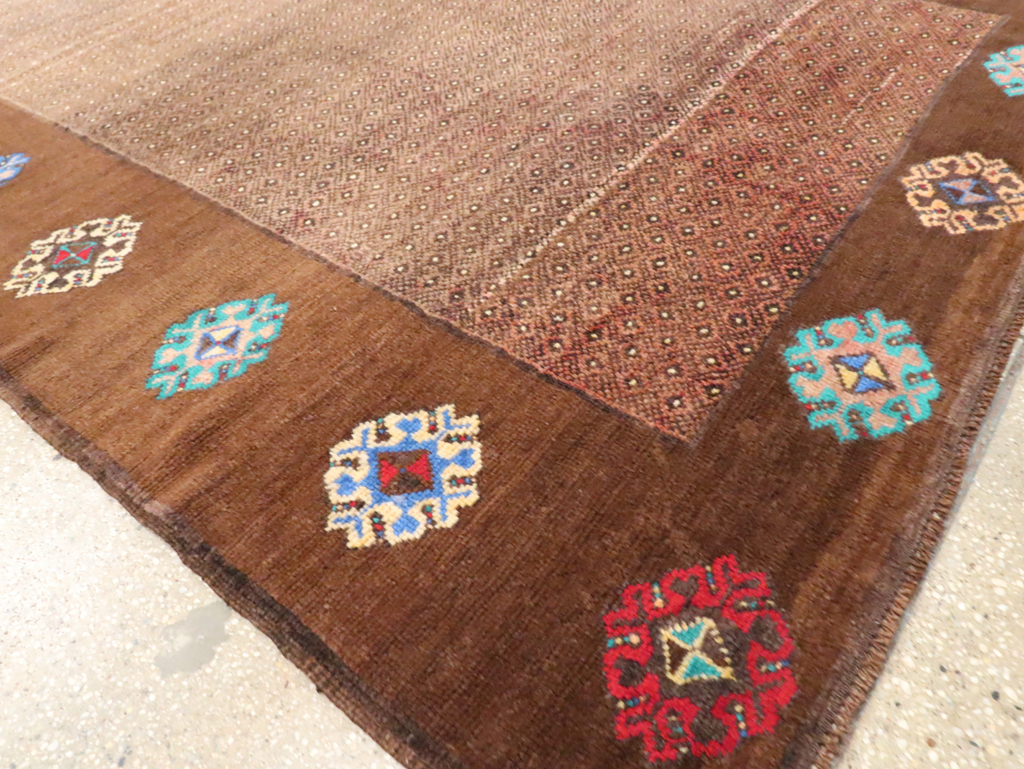 Vintage Turkish Anatolian Gallery Carpet, No.30244 - Staging