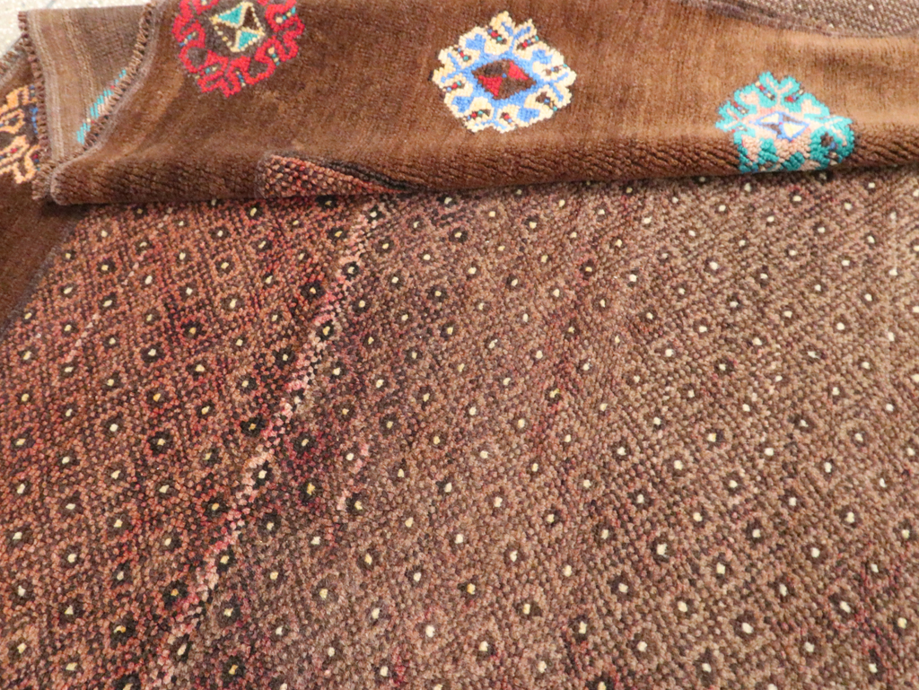 Vintage Turkish Anatolian Gallery Carpet, No.30244 - Staging