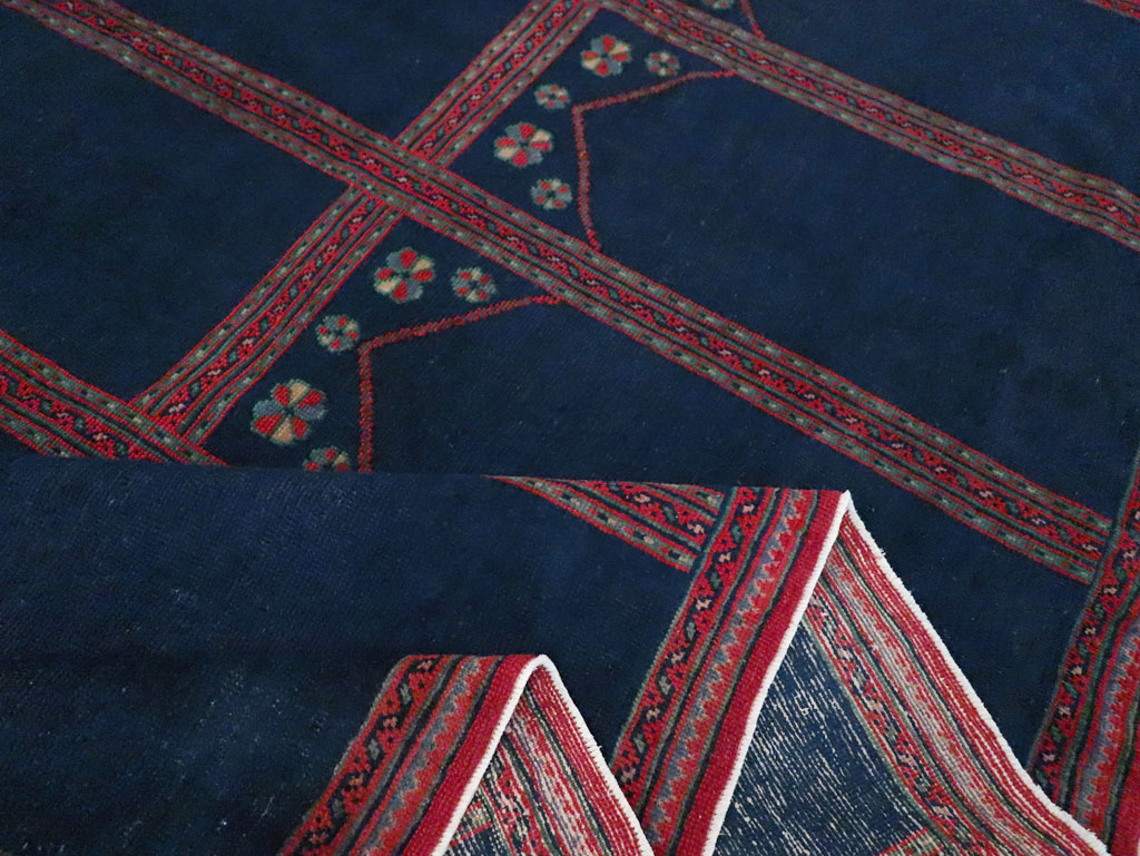 Vintage Turkish Anatolian Square Room Size Carpet, No.30259 - Staging