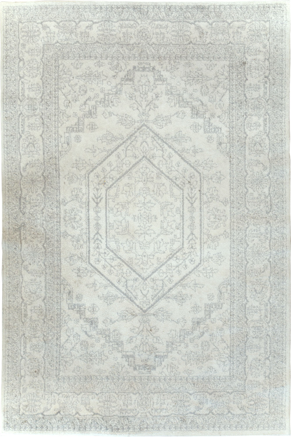Contemporary Persian Heriz Inspired Turkish Accent Carpet, No.30260 - Staging