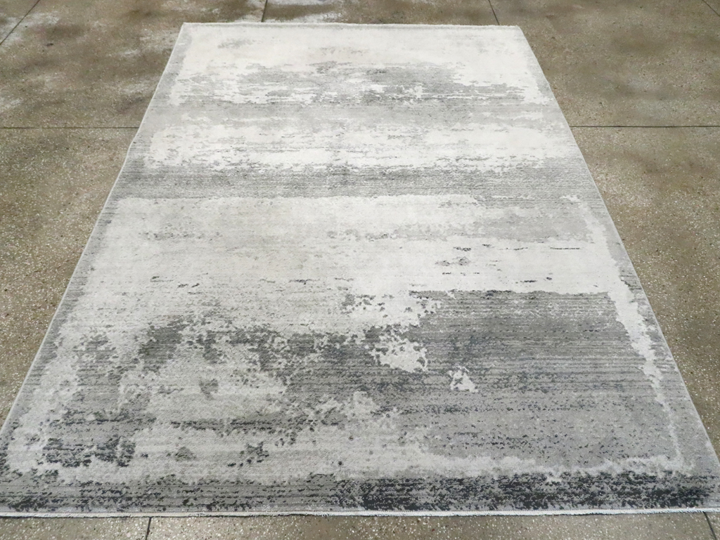 Contemporary Turkish Accent Carpet, No.30261 - Staging