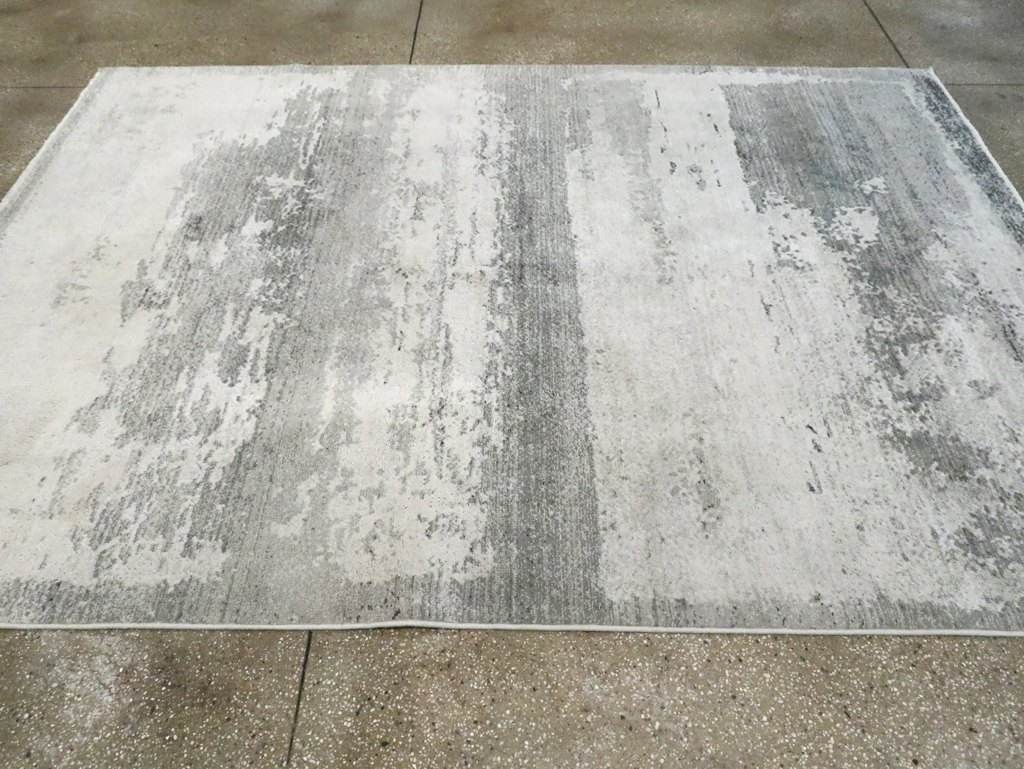 Contemporary Turkish Accent Carpet, No.30261 - Staging