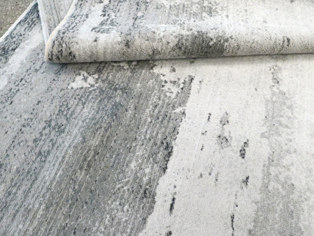 Contemporary Turkish Accent Carpet, No.30261 - Staging