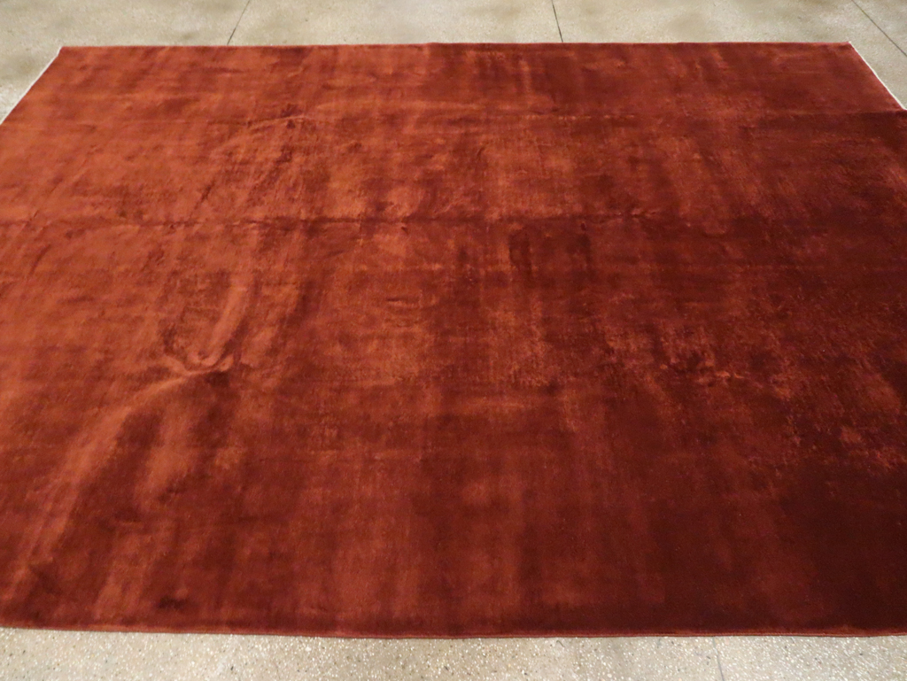 Mid-20th Century Chinese Art Deco Carpet, No.30273 - Staging